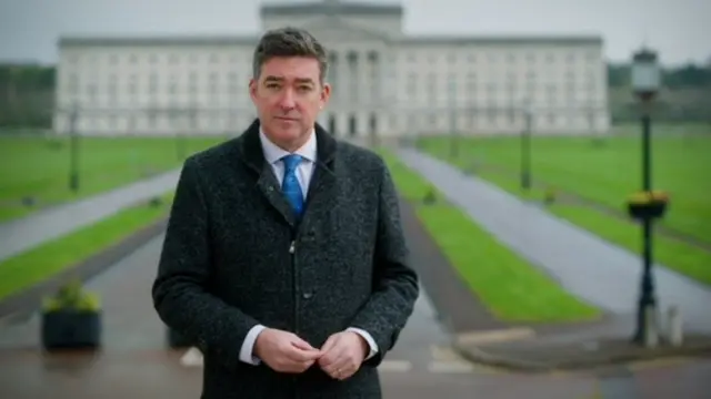 BBC Spotlight NI's Jim Fitzpatrick.