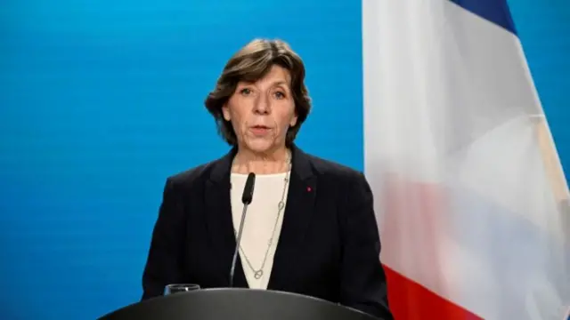 French Foreign Minister Catherine Colonna