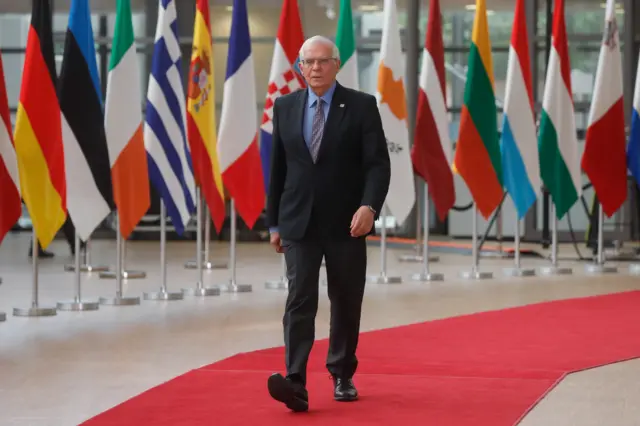 EU foreign affairs chief Josep Borrell