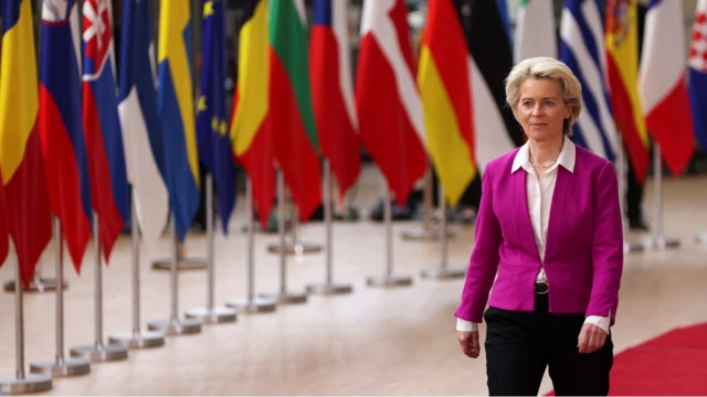 European Commission President Ursula von der Leyen