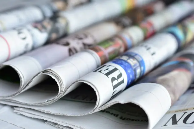 Newspapers - stock image