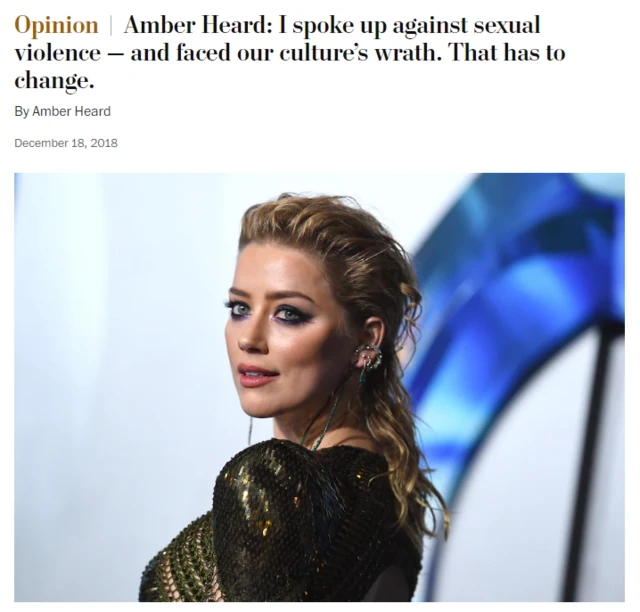Screenshot of Washington Post article