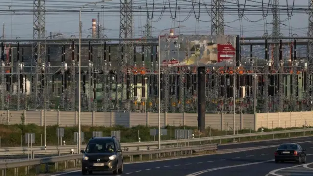 Exterior view of Slovakia's Slovnaft refinery