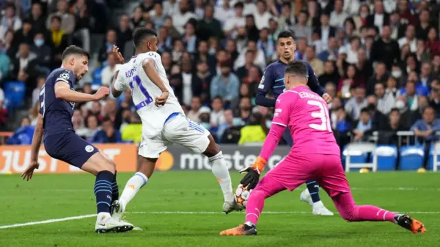 Rodrygo scores