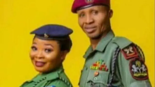 Audu M Linus and Gloria Matthew
