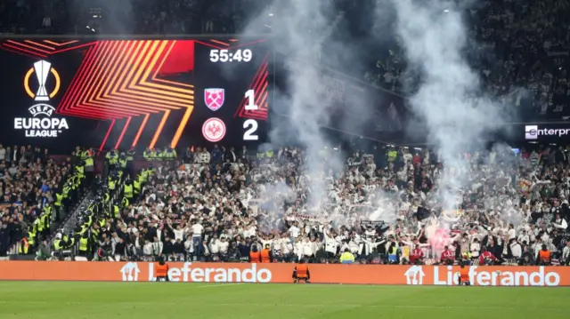 Eintracht Frankfurt fans