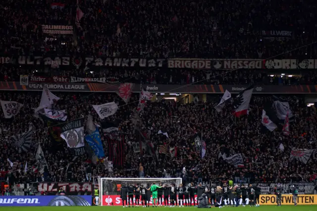 Eintracht Frankfurt fans