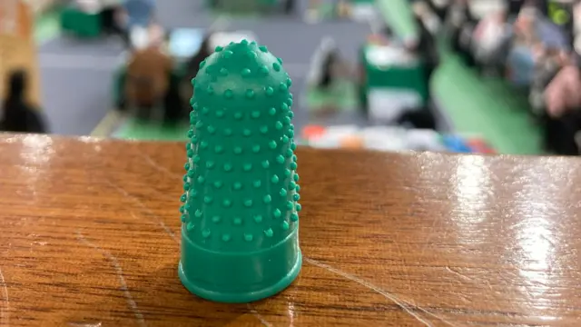 One of the thimbles