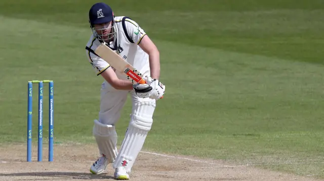 Warwickshire and England opener Dom Sibley