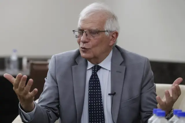 Image shows Josep Borrell