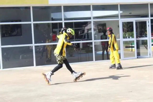 The skaters