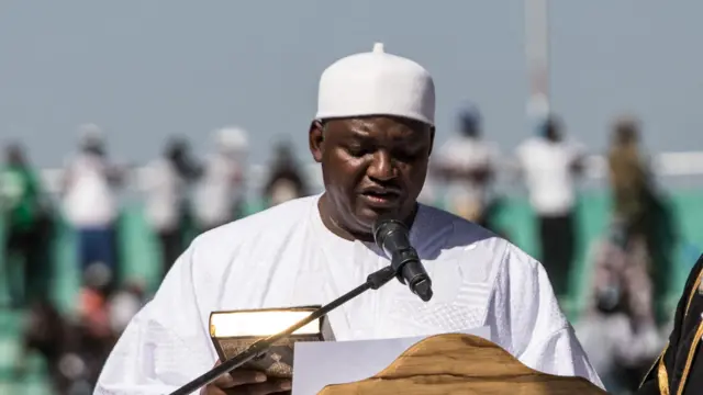 President of Gambia, Adama Barrow