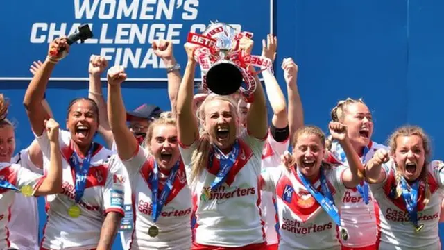 St Helens lift Women's Challenge Cup