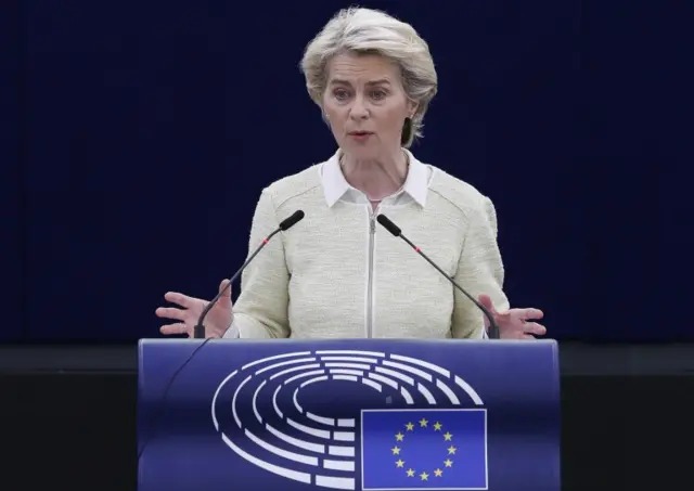 European Commission President Ursula von der Leyen