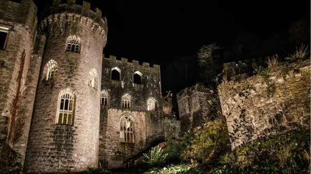 Gwrych Castle near Abergele