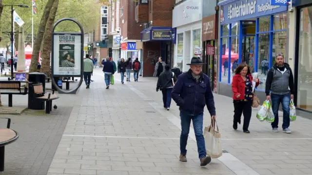 Peterborough city centre