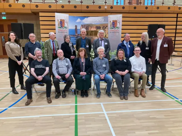 The successful candidates  @pickyorkney  in the  @OrkneyCouncil  local elections 2022