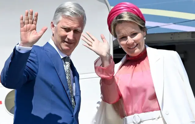 King Philippe and Queen Mathilde