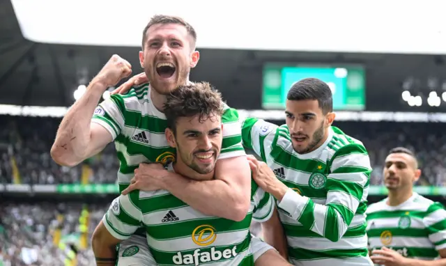 Celtic came from behind to see off Hearts