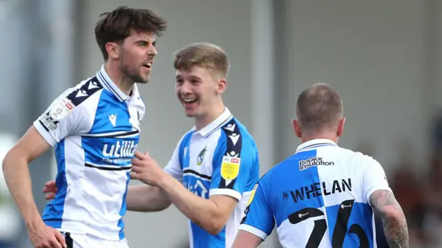 Bristol Rovers celebrate