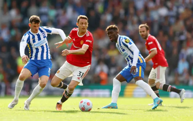 Nemanja Matic, Manchester United, Brighton