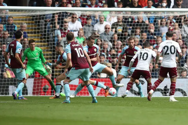 Emiliano Buendia, Aston Villa, Burnley