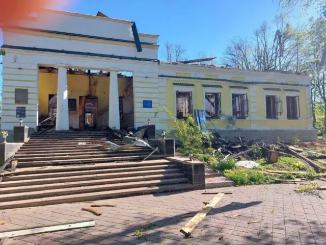 Hryhoriy Skovoroda National Museum destruction