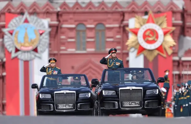 Parade rehearsal in Moscow, 7 May