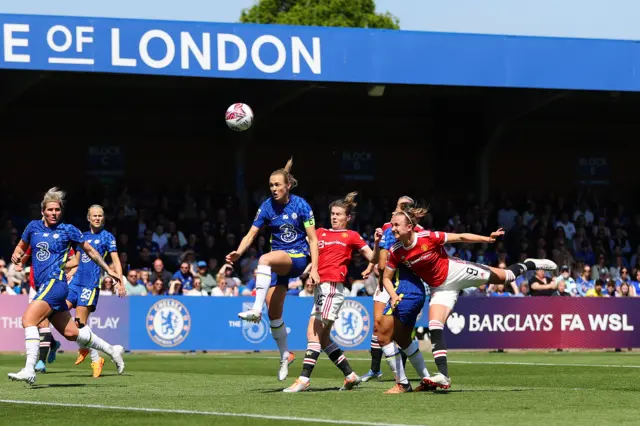 Martha Thomas scores