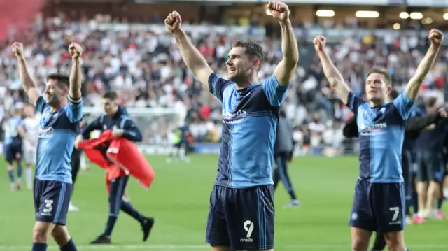 Wycombe celebrate