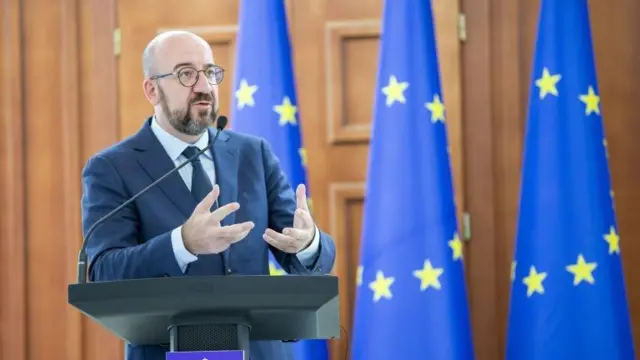 European Council President Charles Michel