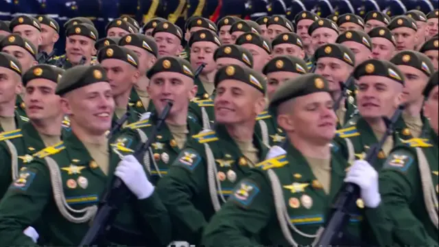 Victory Day parade in Moscow's Red Square