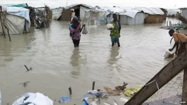 The Bentiu camp in South Sudan