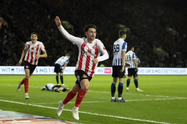 Patrick Roberts celebrates