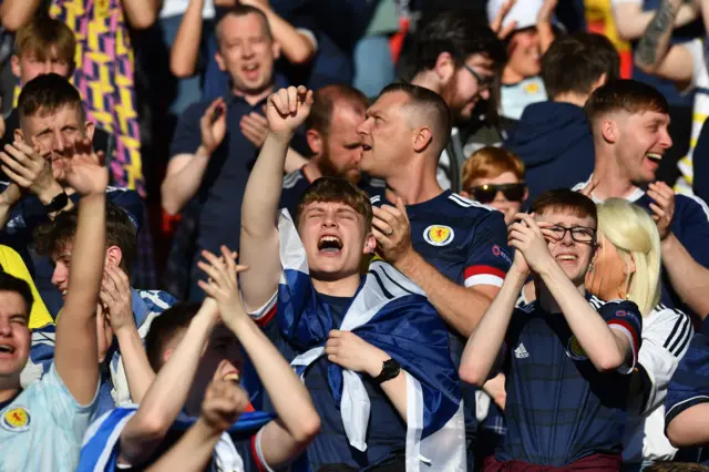 Scotland fans