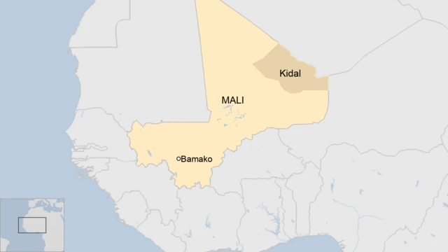 Map of Mali