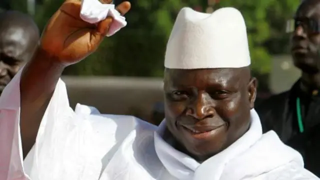 Yahya Jammeh when president