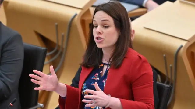 Kate Forbes said public services in Scotland would have to become more efficient, with the country facing a budget squeeze