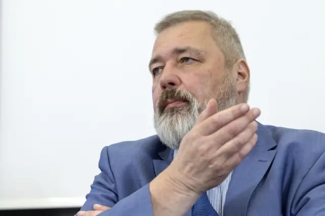 Nobel peace prize laureate Dmitry Muratov