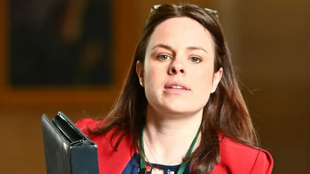 Finance Secretary Kate Forbes delivered the Scottish government's spending review at Holyrood