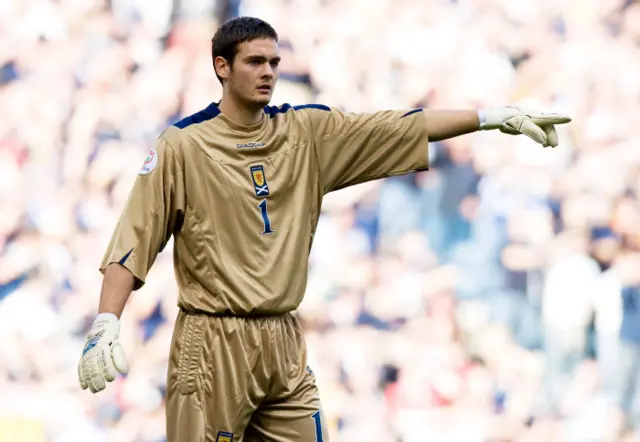 Scotland goalkeeper Craig Gordon