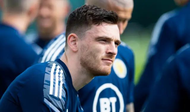 Scotland captain Andy Robertson