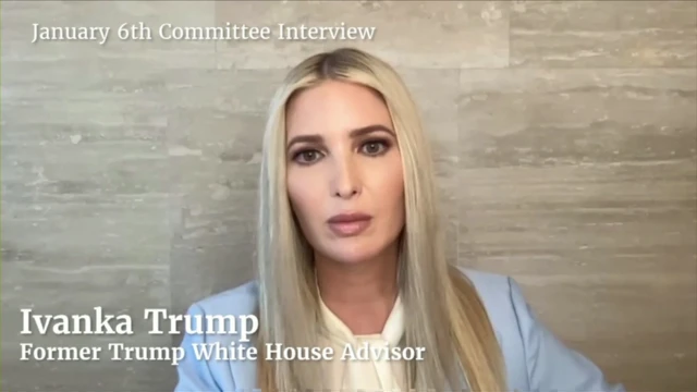 Ivanka Trump video deposition