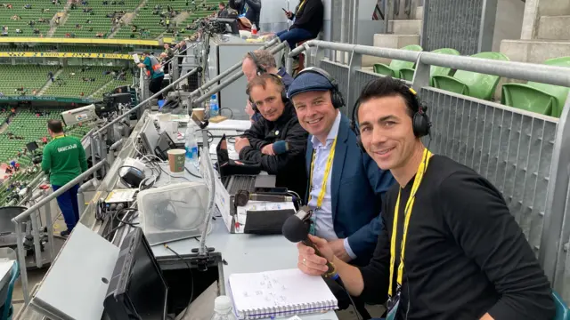 5 Live commentary team