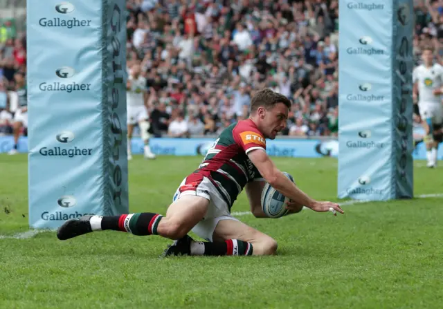 George Ford scores for Leicester