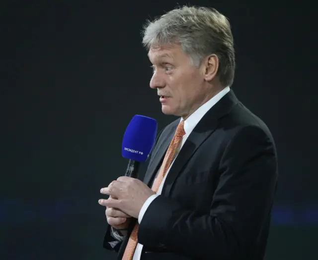 Kremlin spokesman Dmitry Peskov