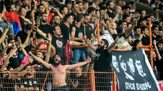 Armenia fans