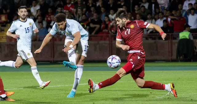Che Adams bagged the visitors' fourth, finishing off a counter-attack