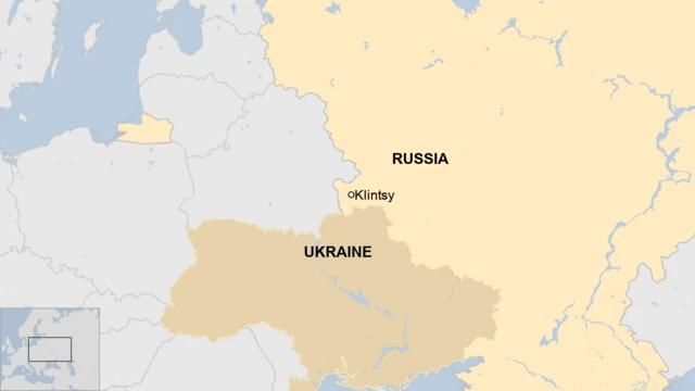 Klintsy map