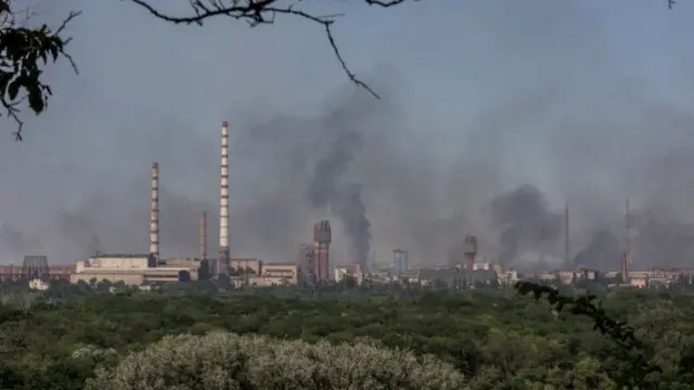 Sievierodonetsk's Azot Chemical Plant